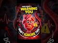 You are Destroying Your Heart &amp; You Don't Even Know How #shockingfacts #relatable #viral