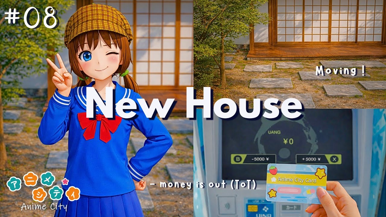 【ANIME CITY】New House 🏯 | Moving, Reorganizing the House 