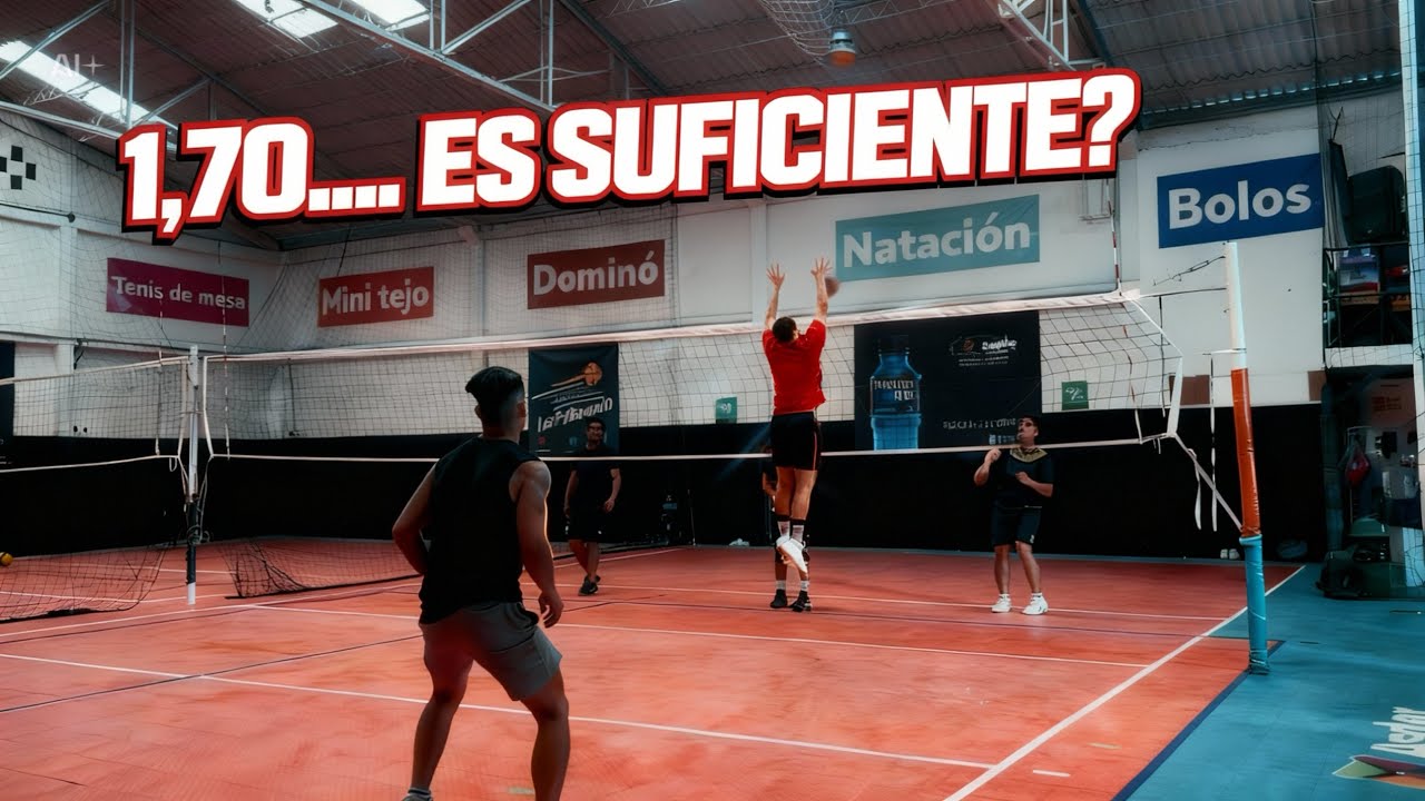 Juego de opuesto midiendo 1,70… y así me fue 😱🏐 PRIMERA PARTE 