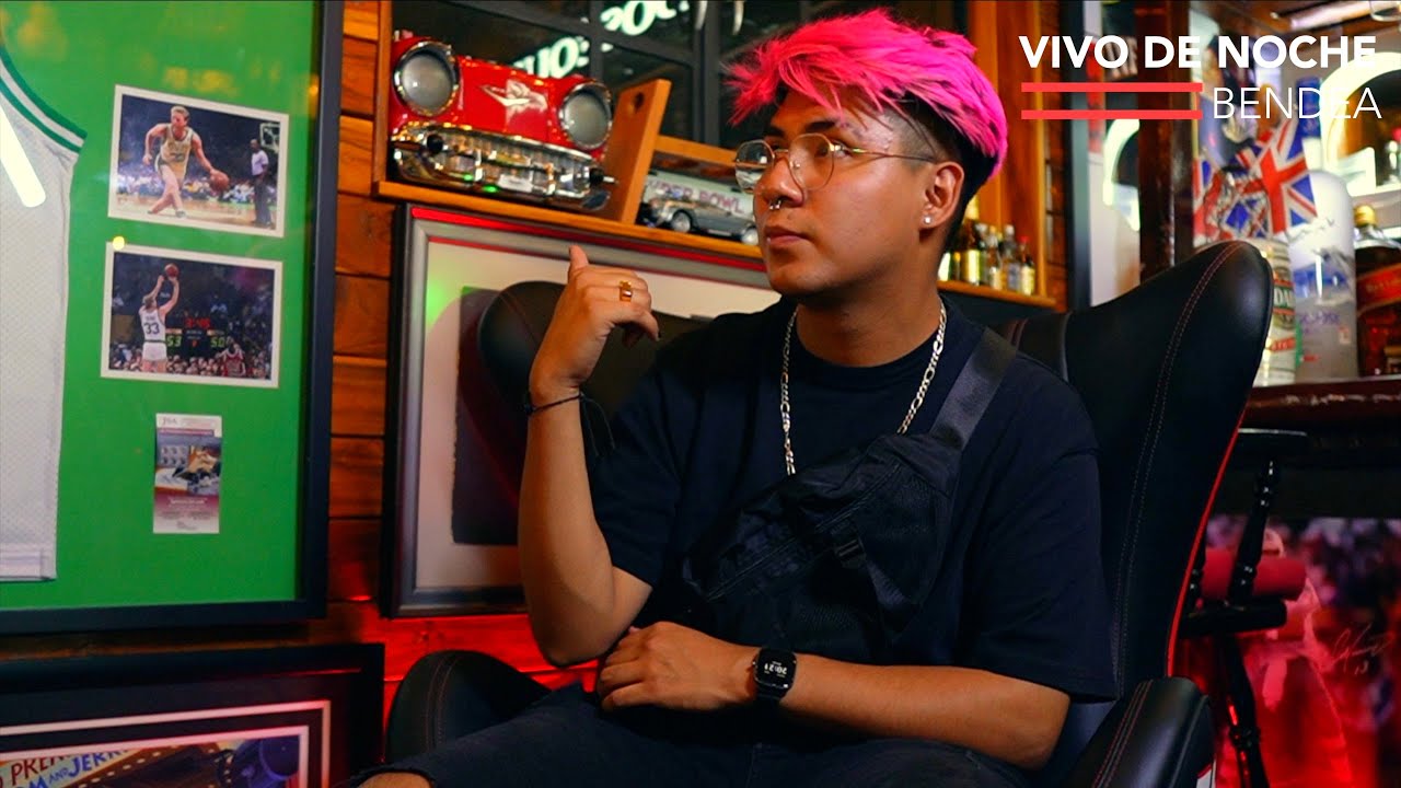BENDÉA - Vivo de Noche (Visualizer) // Piel Fina 