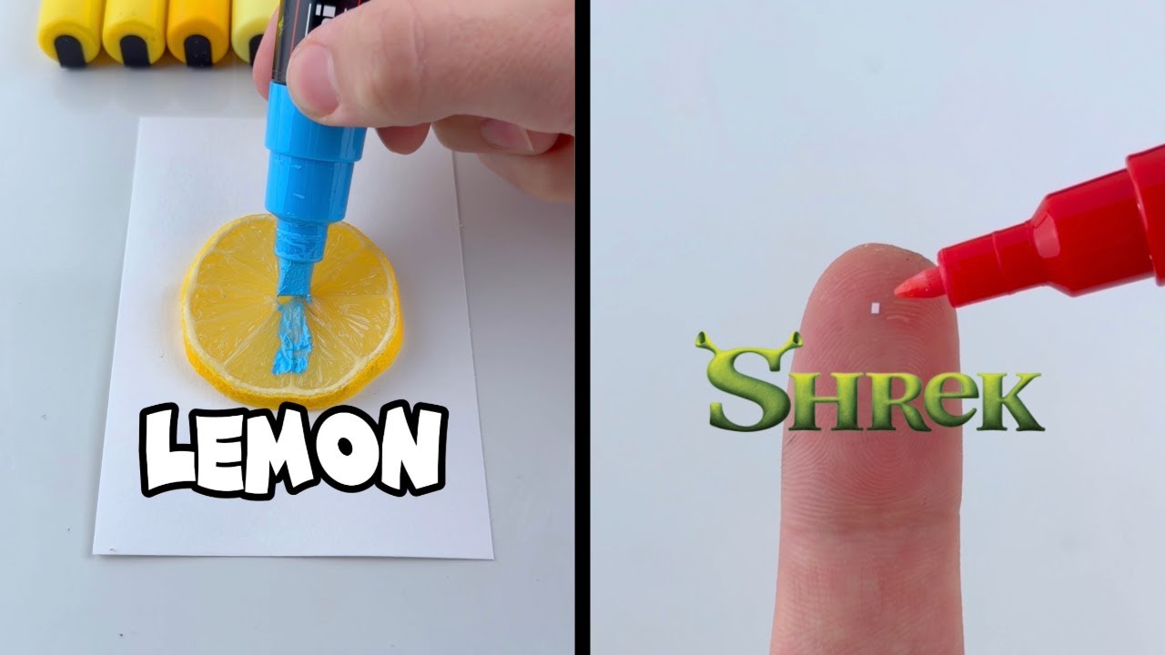 I Made The Worlds Craziest Drawings! 