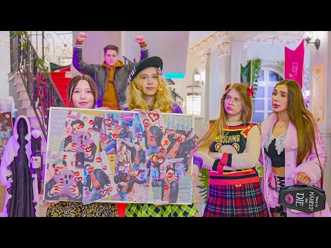 El chico más popular de la escuela secundaria. ¡Dana sorprendida por todas las chicas schhol y BBF!