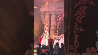 Nidhi Agerwal absolutely rocked the dance floor to the song "Chinuku Chinuku Andelato."