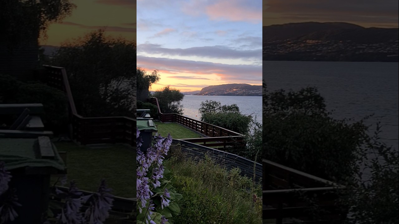 Летний вечер в Норвегии. Берген 