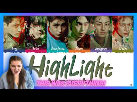 REACTING TO ENHYPEN (엔하이픈) 'HIGHLIGHT' FOR THE FIRST TIME!! - THIS WAS EVERYTHING!!