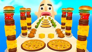Sandwich Runner - Gameplay Walkthrough EP 47 - Fun Food Stack Run Game (IOS, Android) screenshot 5