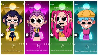 Kpop Demon Hunters: Tiles hop EDM RUSH #168