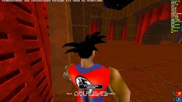 Goku Strong End Game Bleteys Blues Quake 2 CTF RailwarZ Dragon Ballin