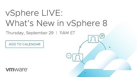 vSphere LIVE: What
