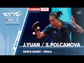 Jianan yuan vs sofia polcanova  top16 europen  finale