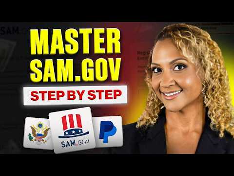 Sam.gov Masterclass: Basic to Advanced (Watch Before It's Too Late)