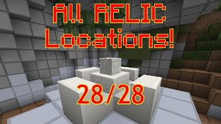 All Relic Locations (Hypixel Skyblock) With WAYPOINTS (Updated)