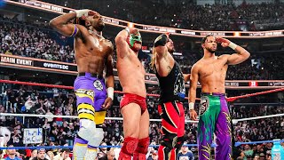 AJ Styles & Dragon Lee vs Je'Von Evans Leon Slater Saturday Night's Main Event 13/12/2025 Highlights