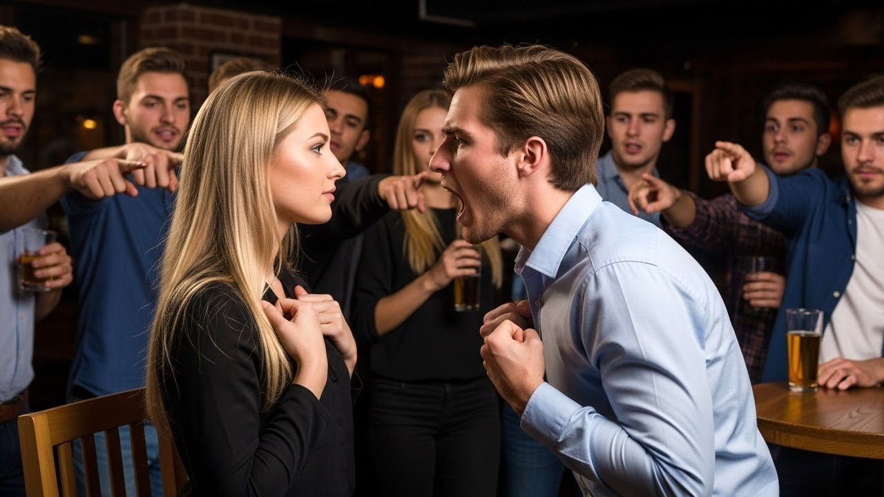 Szarpnęli ją w barze za ramię — Zamarli, gdy ktoś szepnął „Ona jest… GROM”