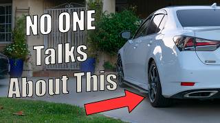 Why I Have a Square Tire Setup On My Lexus GS350...