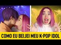 CONFLITOS DE FÃS DO BTS - Como eu beijei meu K-POP Idol, por La La Lândia