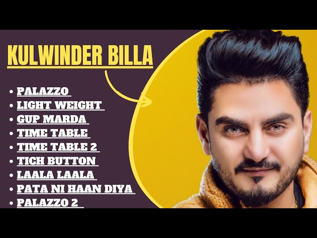 Kulwinder Billa All Songs 2023 | Kulwinder Billa |Kulwinder Billa Non Stop  Top Punjabi MP3 #pindwala - YouTube