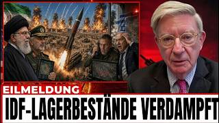 Iran ZERSTÖRT 25 IDF-Lagerhäuser, 500.000 Artilleriegranaten VERNICHTET,Frontlinien BRECHEN ZUSAMMEN
