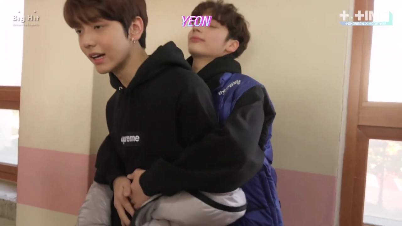 txt (tomorrow x together) cat & dog lyrics [ENG SUB] TXT [T TIME] Follow only SOOBIN like a glue!