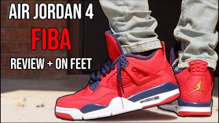 jordan 4 fiba blue laces