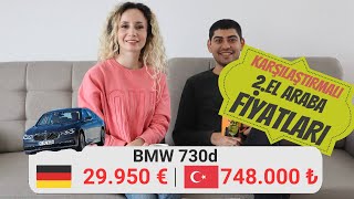 Almanyada 2. El Araba Fiyatları 100.000Km 2015 Model Arabalar 2020