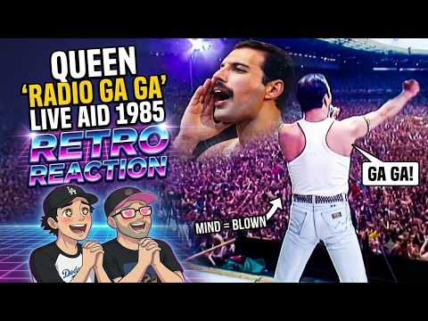 Reacting to "Radio Ga Ga" by Queen | Live Aid 1985 | Retro Reaction Video