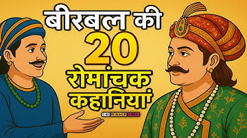 बीरबल की 20 रोमांचक कहानियां 😃 Akbar Birbal Stories 😱 Hindi Kahani 🤯 Cartoon Video