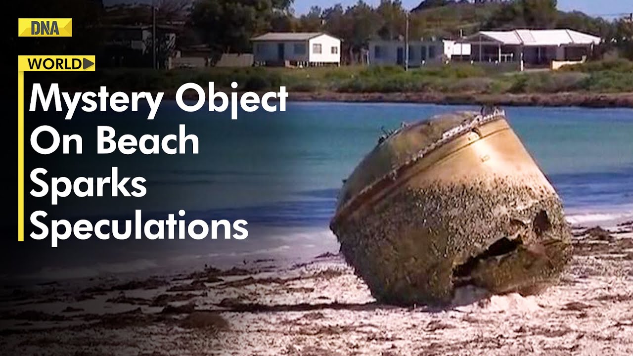 Mysterious object washes up on Australian beach! Could it be ...
