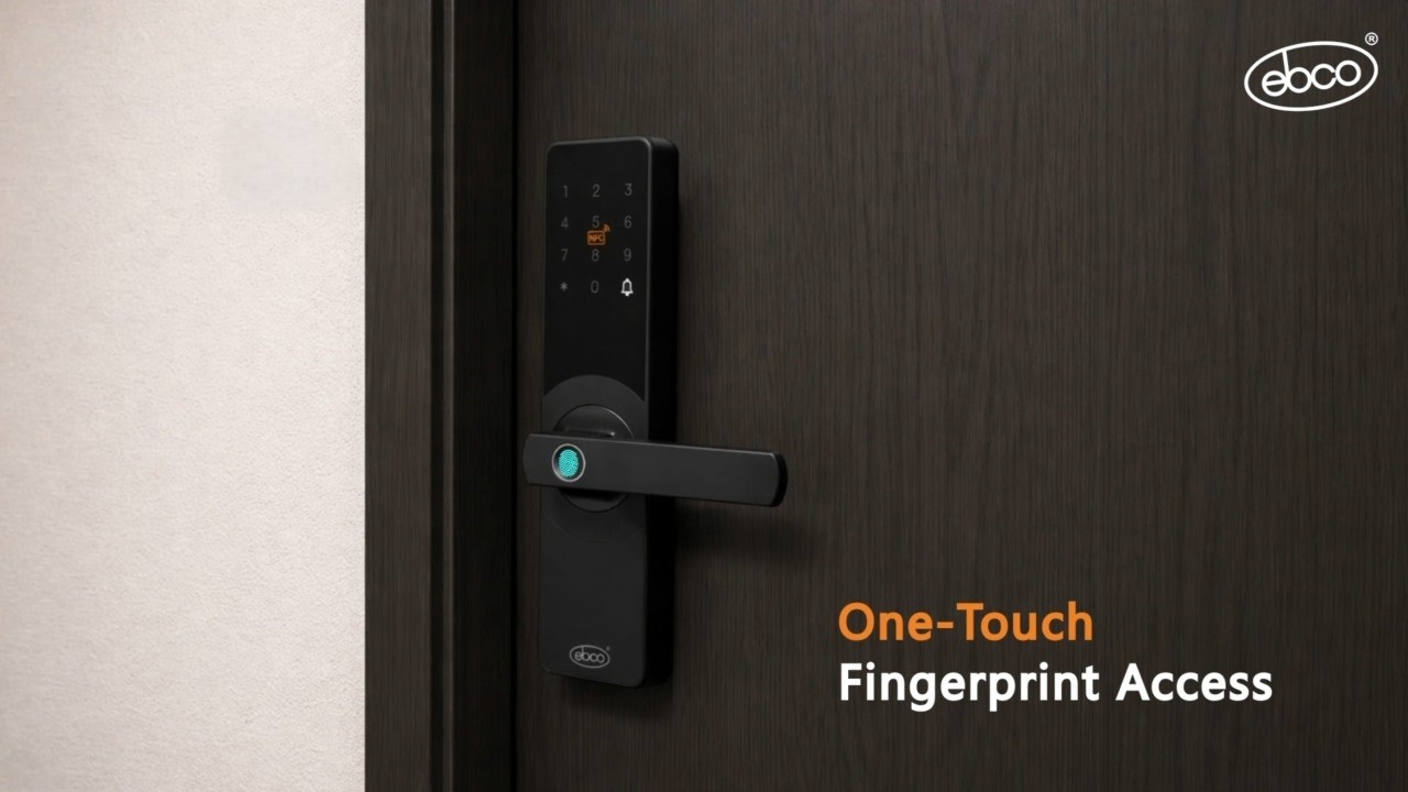 Ebco Regalia RL01 | Digital Lock for Smart Home Security - YouTube