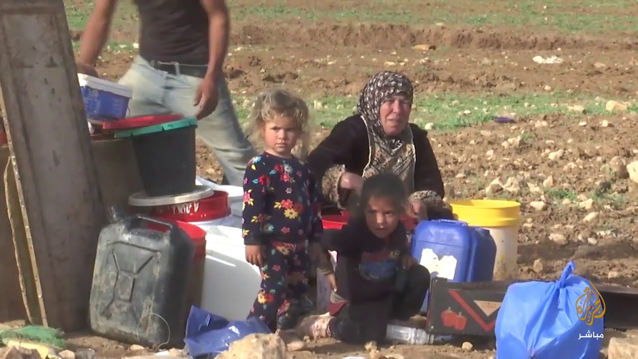فلسطين.. قوات الاحتلال الإسرائيلي تهدم منشآت وخيام لفلسطينيين في "خربة حمصة الفوقا"