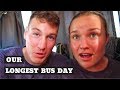 UKRAINE Border by Bus | 10-HOURS | Travel Day