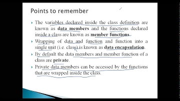 Video 14 C++   Class, Object, Array of objects