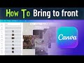 How to Bring an Image to Front in Canva (Layer Order Tutorial)
