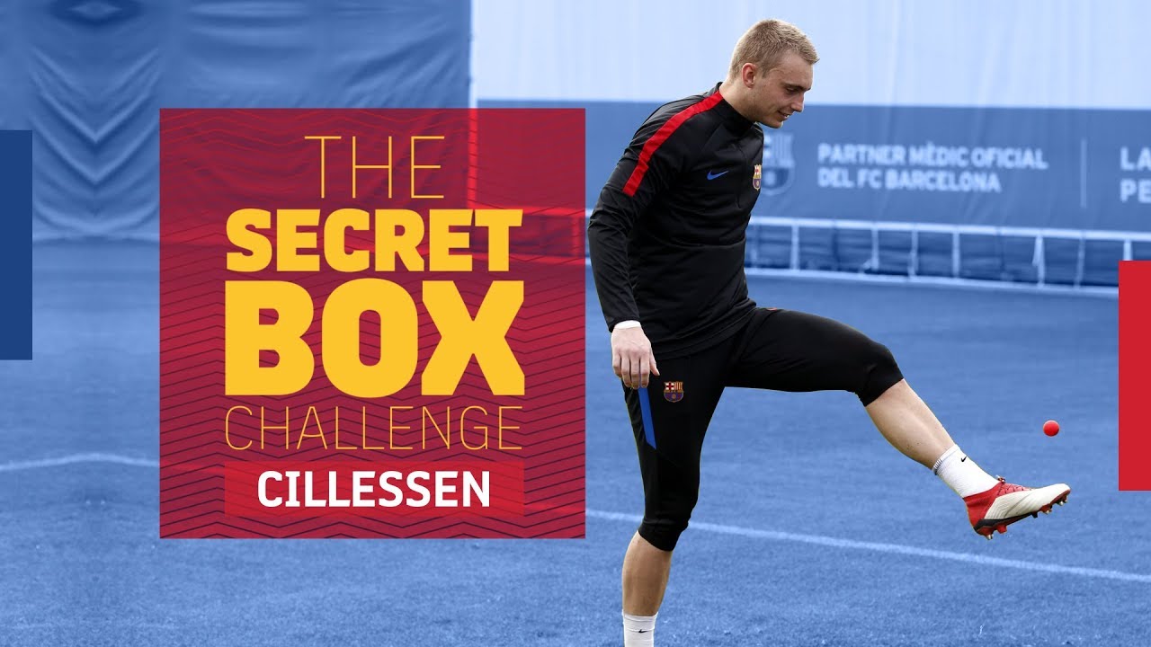 THE SECRET BOX CHALLENGE | Jasper Cillessen