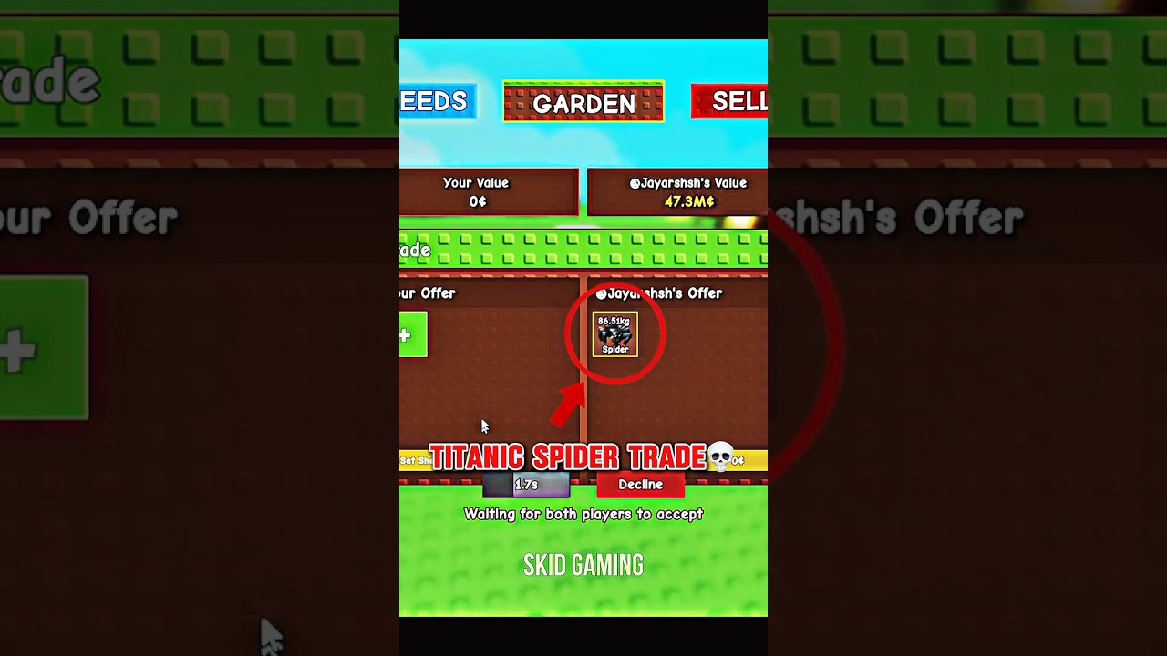 I Traded for TITANIC SPIDER💀