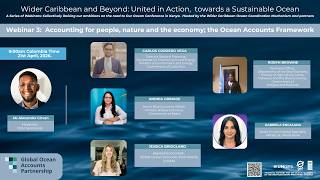 Webinar Session III: Accounting for people, nature and the economy; the Ocean Accounts Framework