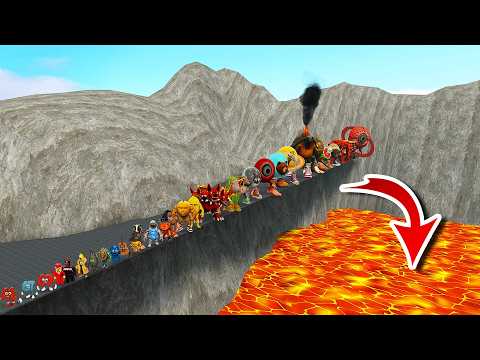 Spartan Kicking ALL Italian Brainrot Memes into a Lava Volcano – Garry’s Mod!