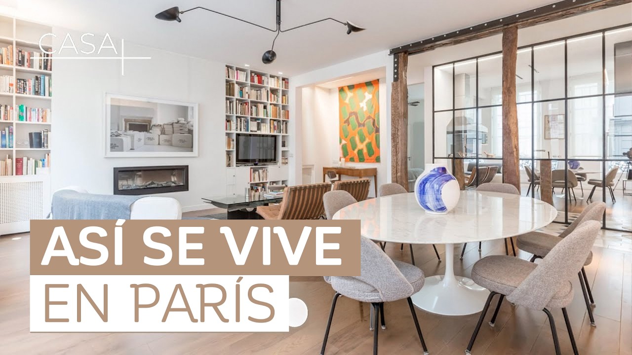 Visité 3 APARTAMENTOS en PARÍS para descubrir el ESTILO DE VIDA francés