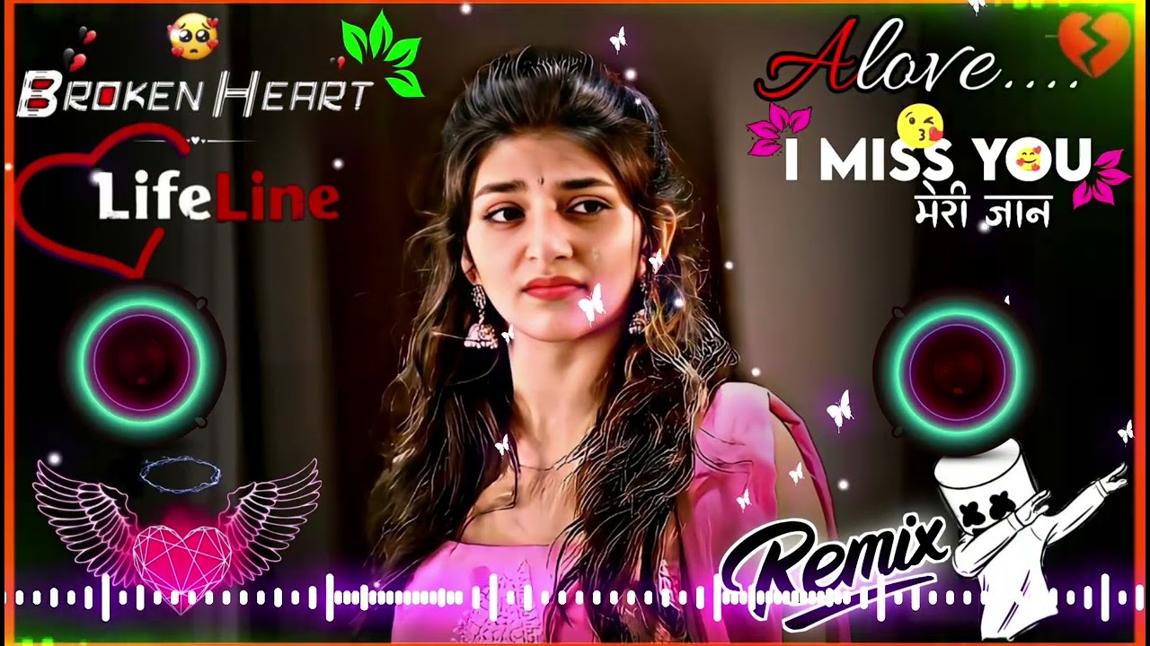 Dard Dilo Ke Kam Ho Jaate 🥀💔 | Dj Remix | 🥀💔 Broken heart || mashup song | 😥🥀💔 heart beat remix ||