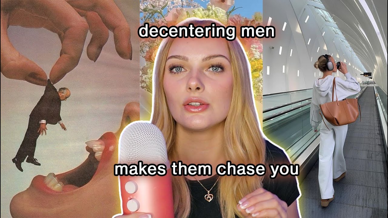 Once you stop caring, they will chase you.