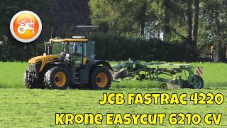 Silage 2026 | JCB Fastrac 4220 & Krone Easycut 6210 CV trailed mower