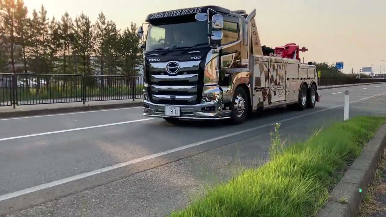 ガレージMプロフィアレッカー車出動かな？