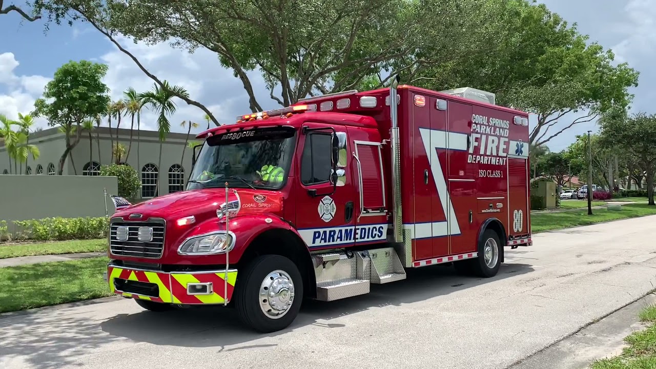 Broward Sheriff’s Office Helicopter Lands For An Inter-Facility Transfer