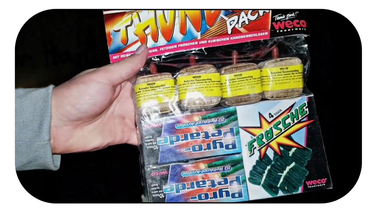 Weco Thunder Pack - Altes Böllersortiment | Test