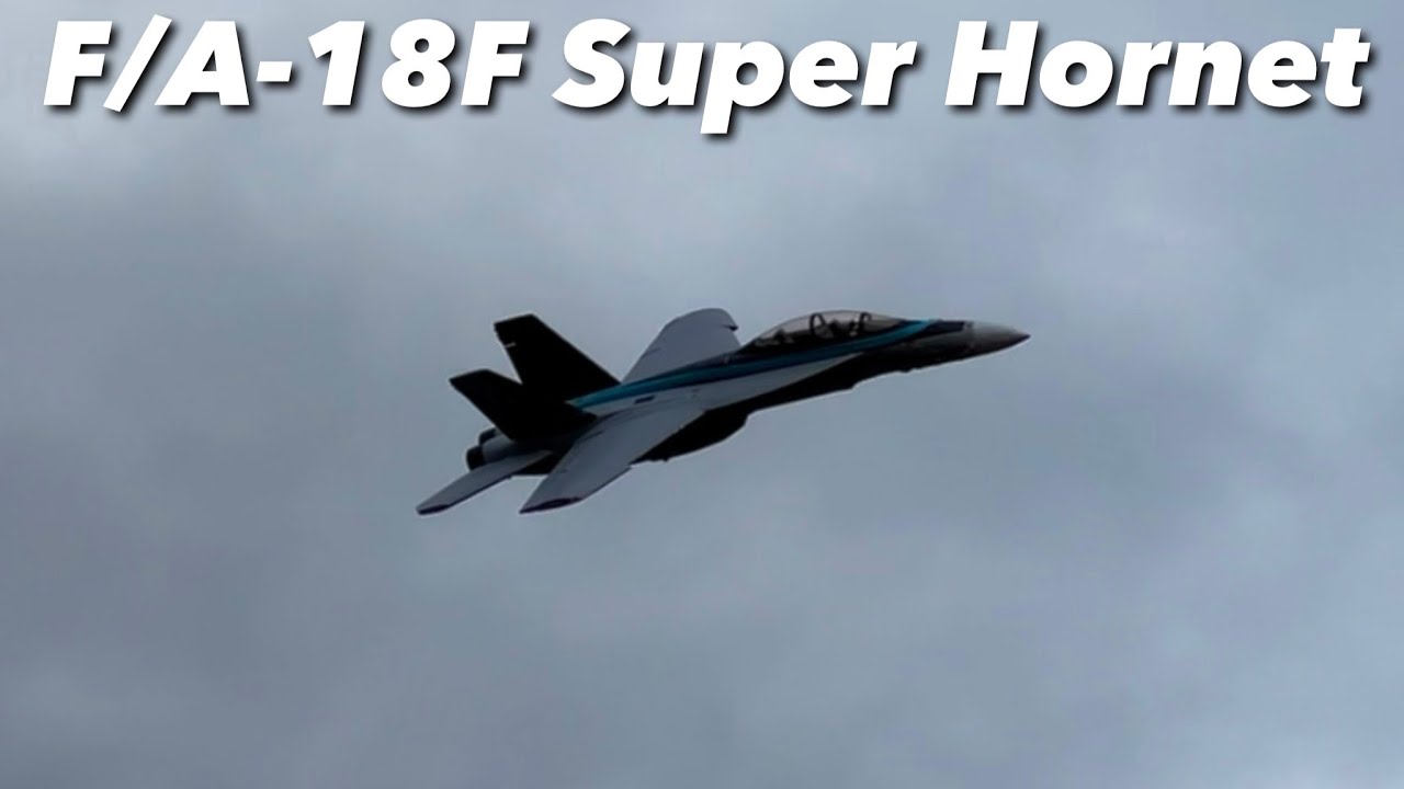 ラジコン飛行機】 トップガン マーヴェリック塗装のF/A-18F Super