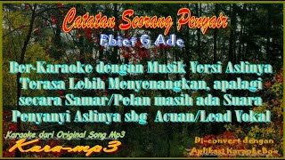 Catatan Seorang Penyair, Ebiet G Ade, Kara-mp3 (Karaoke dari Mp3) #ebiet