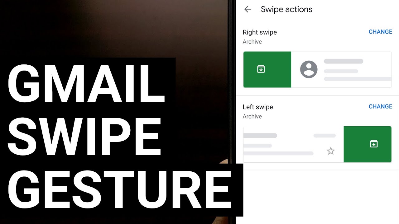 How to configure Gmail swipe actions on Android (and why you should)