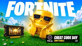 New CHEAT CODE DAY LIVE EVENT in Fortnite Season 4 (NO Trading)