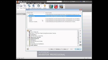 How to use the interface #2 - AutoDesk Inventor Tutorials