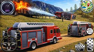 Firefighter Rescue Simulator 3D - US Emergency 911 Firetruck Driving - Android Gameplay screenshot 1
